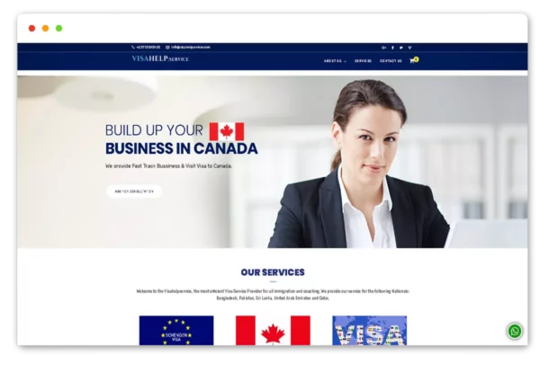 Website Designing and development in Vancouver Canada , Custom website design , SaintCode