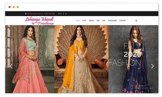 bridal lehnga selling website for bridals